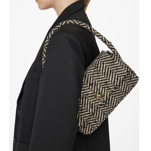 NWOT ANINE BING Nico striped shoulder bag